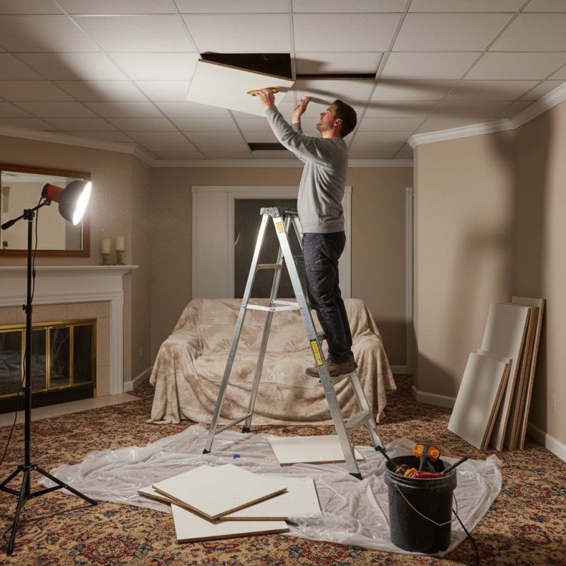 Ceiling Heater Repair