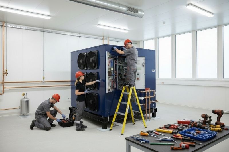 Heat Pump Replacement detail