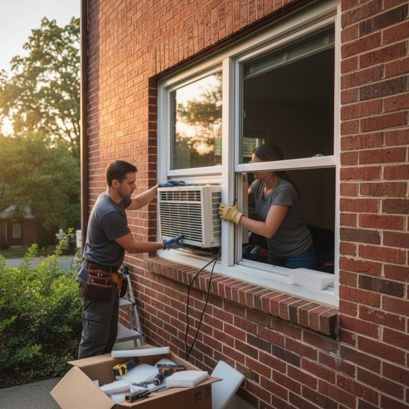 Window Ac Mounting detail